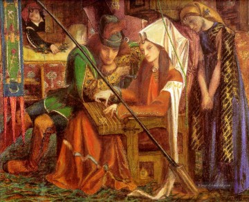 Tune der sieben Türme Präraffaeliten Bruderschaft Dante Gabriel Rossetti Ölgemälde